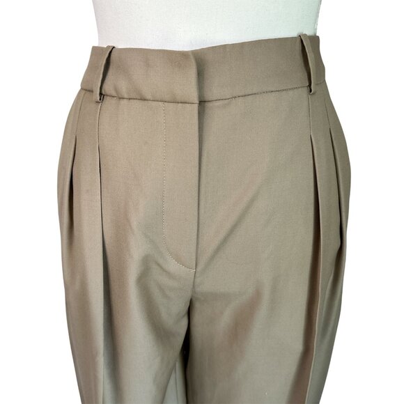Loulou Studio Sbiru Pants in Beige XSmall New Womens Tailored Trousers - Picture 9 of 16